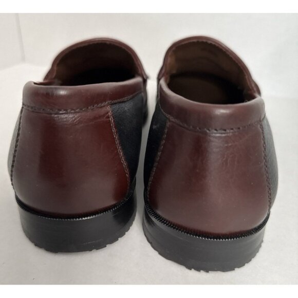 Johnson & Murphy Shoes Loafers Men\'s Size 9 M Leather Tassel Black Brown Comfort main image 7